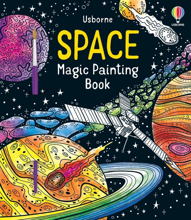 Produktbild: Space Magic Painting Book