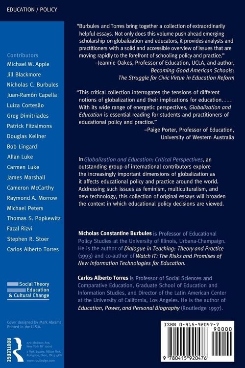 Produktbild: Globalization and Education