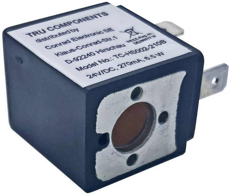 Produktbild: TRU COMPONENTS Spule TC-11331332 24 V/DC (max) 1St.