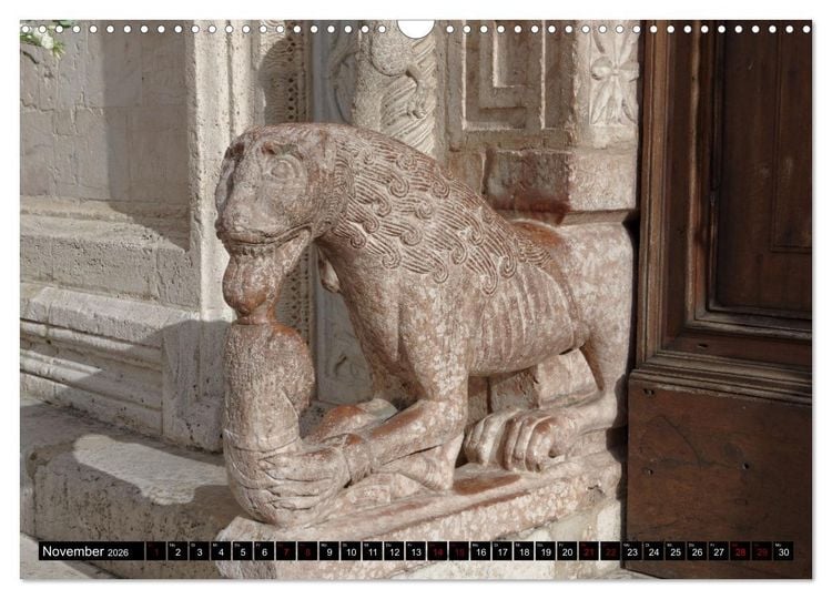 Produktbild: Assisi - Die Heimat des heiligen Franziskus und der heiligen Klara (Wandkalender 2026 DIN A3 quer), CALVENDO Monatskalender