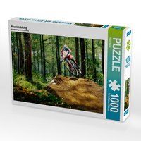 Produktbild: CALVENDO Puzzle Mountainbiking | 1000 Teile Lege-Gr&ouml;&szlig;e 64x48cm Foto-Puzzle f&uuml;r gl&uuml;ckliche Stunden
