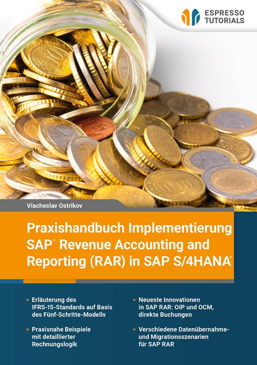 Produktbild: Praxishandbuch Implementierung SAP Revenue Accounting and Reporting (RAR) in SAP S/4HANA