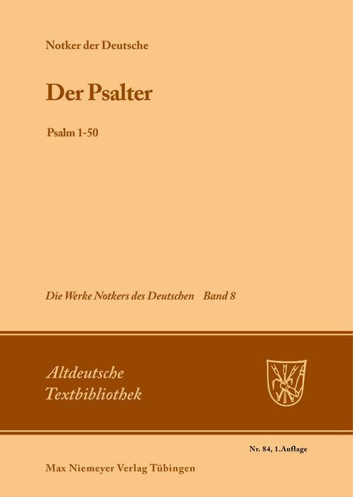 Produktbild: Der Psalter