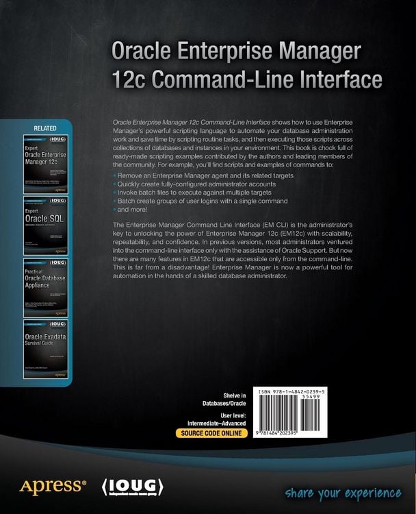 Produktbild: Oracle Enterprise Manager 12c Command-Line Interface