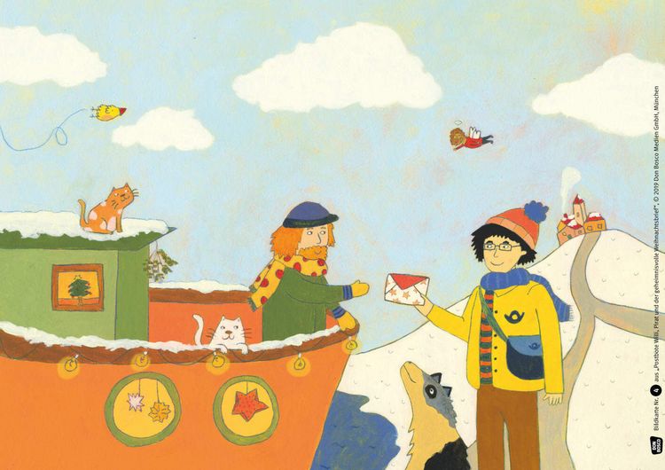 Produktbild: Postbote Willi, Pirat und der geheimnisvolle Weihnachtsbrief. Adventskalender.