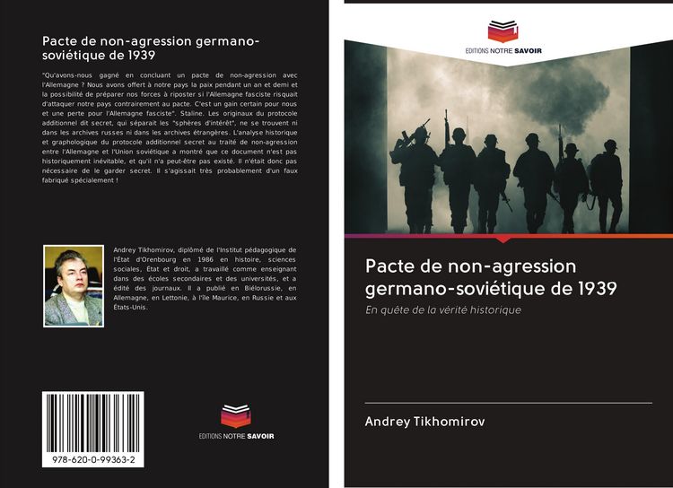 Produktbild: Pacte de non-agression germano-sovi&eacute;tique de 1939
