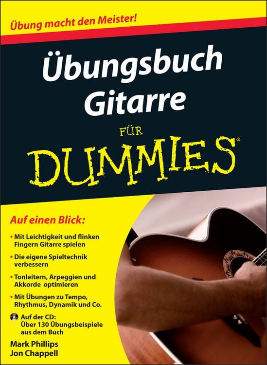 Produktbild: Übungsbuch Gitarre für Dummies