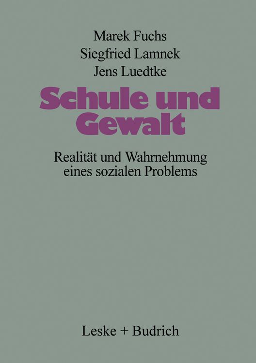 Produktbild: Schule und Gewalt