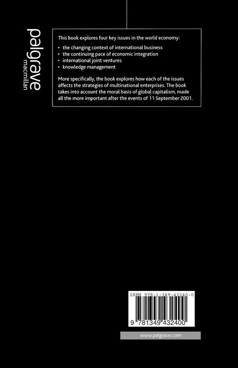 Produktbild: The Changing Global Context of International Business