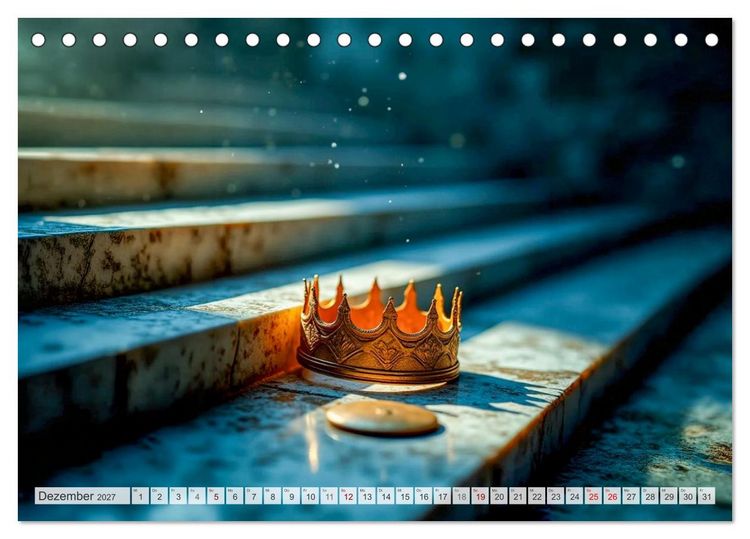Produktbild: Perseus und Medusa (Tischkalender 2027 DIN A5 quer), CALVENDO Monatskalender