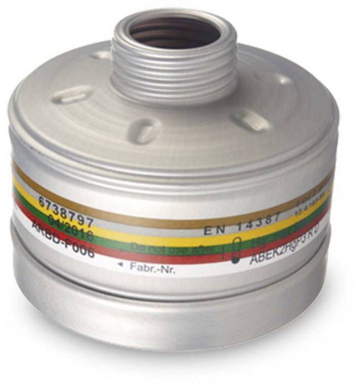 Produktbild: Dr&auml;ger 6738797 1140 A2B2E2K2 Hg P3 R D Kombifilter 1 St.
