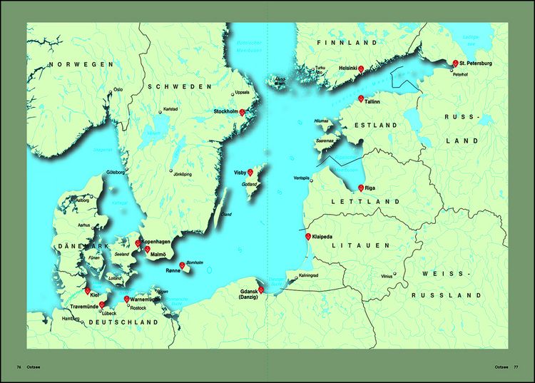 Produktbild: KUNTH Europas sch&ouml;nste Kreuzfahrtziele