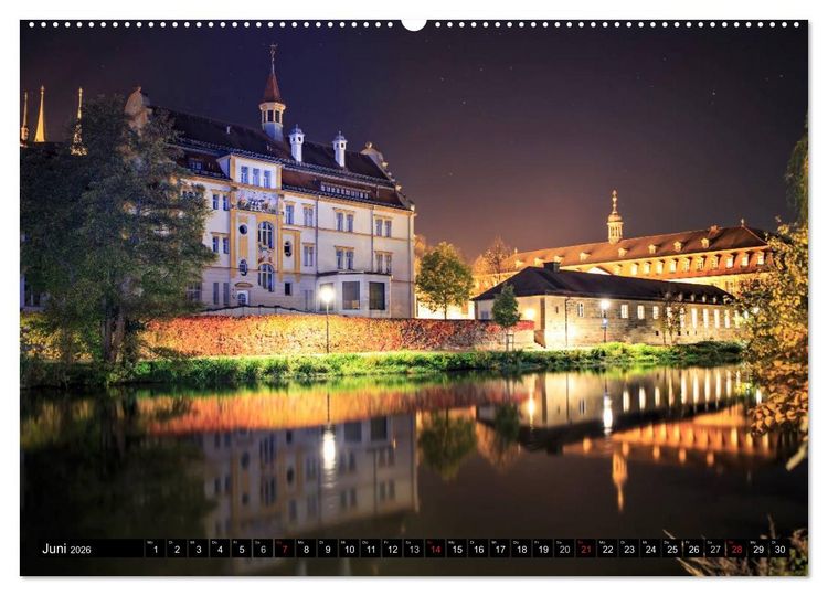 Produktbild: Bamberg - das fr&auml;nkische Rom (hochwertiger Premium Wandkalender 2026 DIN A2 quer), Kunstdruck in Hochglanz