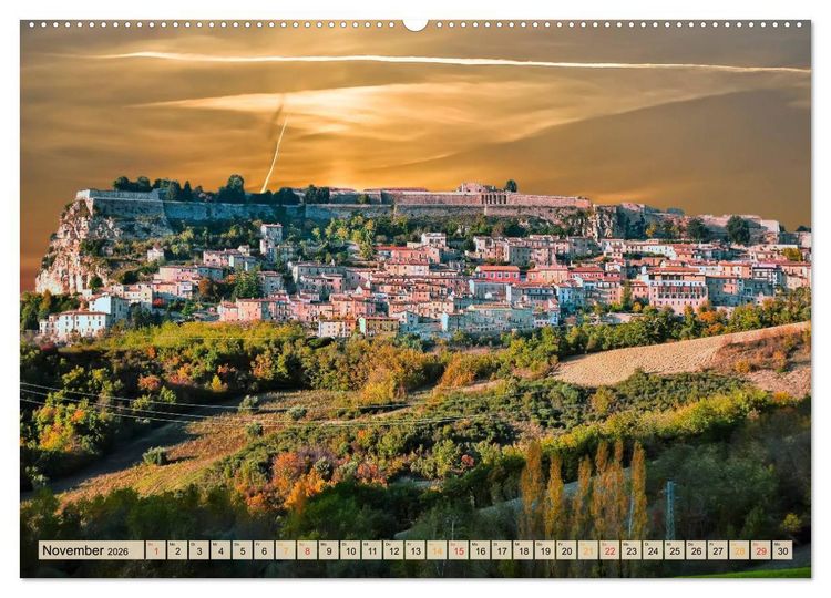 Produktbild: Abruzzen, vom Apennin bis an die Adria (Wandkalender 2026 DIN A2 quer), CALVENDO Monatskalender