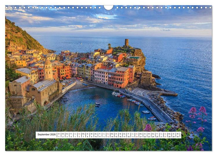 Produktbild: Cinque Terre Sentiero Azzurro (Wandkalender 2026 DIN A3 quer), CALVENDO Monatskalender