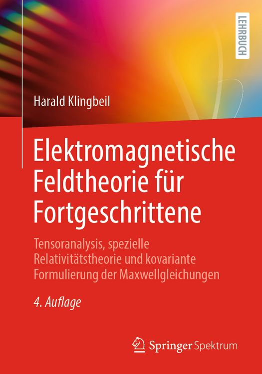 Produktbild: Elektromagnetische Feldtheorie f&uuml;r Fortgeschrittene