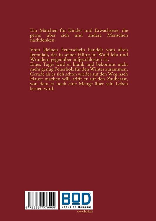 Produktbild: Vom kleinen Feuerschein