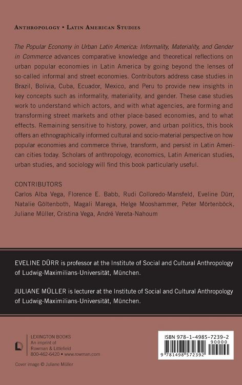 Produktbild: Popular Economy in Urban Latin America