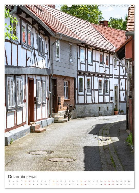 Produktbild: Die Stadt Hornburg (Wandkalender 2026 DIN A2 hoch), CALVENDO Monatskalender