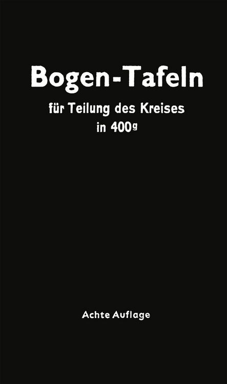 Produktbild: Taschenbuch zum Abstecken von Kreisbogen mit und ohne &Uuml;bergangsbogen