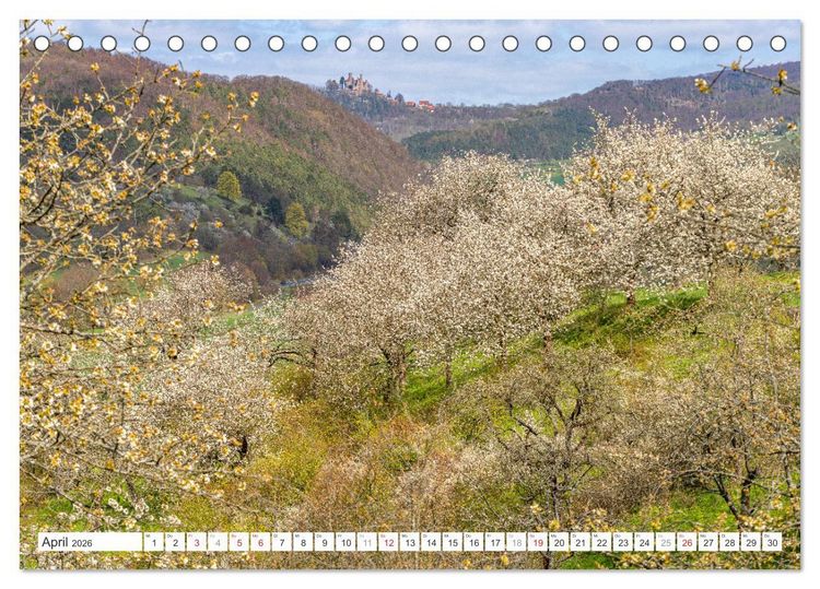 Produktbild: Hessen - Landkreis Werra-Mei&szlig;ner (Tischkalender 2026 DIN A5 quer), CALVENDO Monatskalender