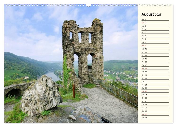 Produktbild: Entlang der Mosel (Wandkalender 2026 DIN A2 quer), CALVENDO Monatskalender