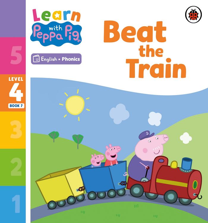 Produktbild: Learn with Peppa Phonics Level 4 Book 7 - Beat the Train (Phonics Reader)