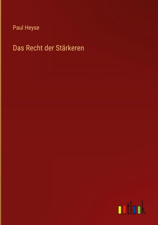 Produktbild: Das Recht der St&auml;rkeren