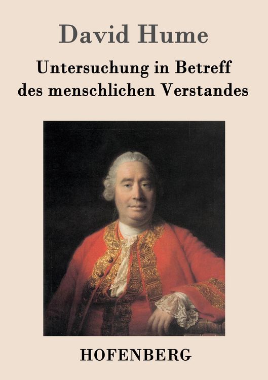 Produktbild: Untersuchung in Betreff des menschlichen Verstandes