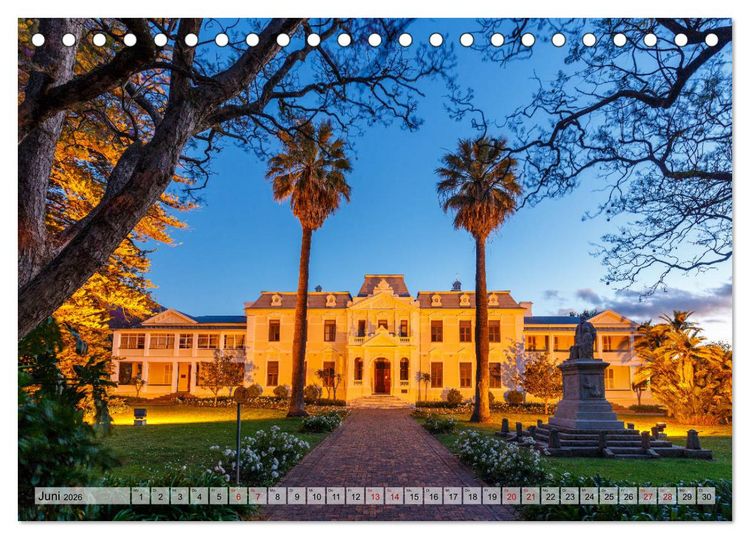 Produktbild: S&uuml;dafrika: Kapstadt, Garden Route und Cape Winelands (Tischkalender 2026 DIN A5 quer), CALVENDO Monatskalender