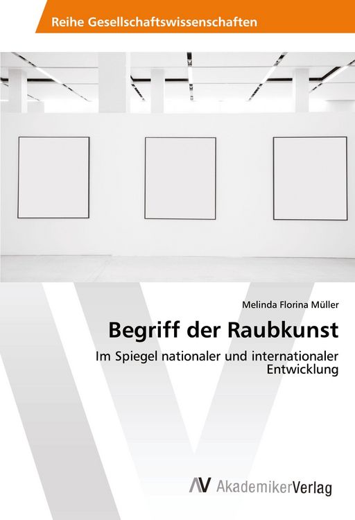 Produktbild: Begriff der Raubkunst