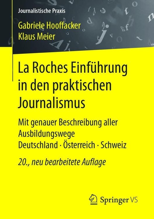 La Roches Einführung in den praktischen Journalismus
