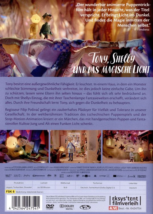 Produktbild: Tony, Shelly und das magische Licht