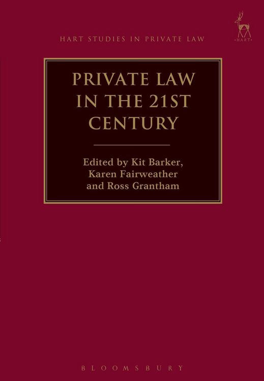 Produktbild: Private Law in the 21st Century