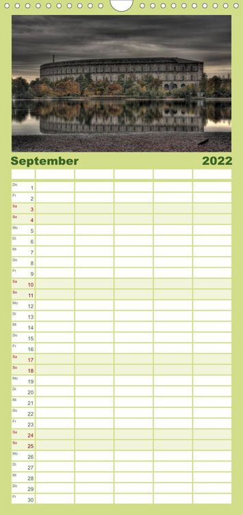 Produktbild: Familienplaner Meine Stadt N&uuml;rnberg (Wandkalender 2022 , 21 cm x 45 cm, hoch)