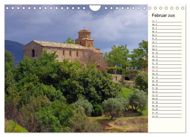 Produktbild: Kalabrien (Wandkalender 2026 DIN A4 quer), CALVENDO Monatskalender