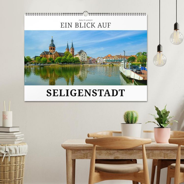 Produktbild: Ein Blick auf Seligenstadt (Wandkalender 2026 DIN A2 quer), CALVENDO Monatskalender