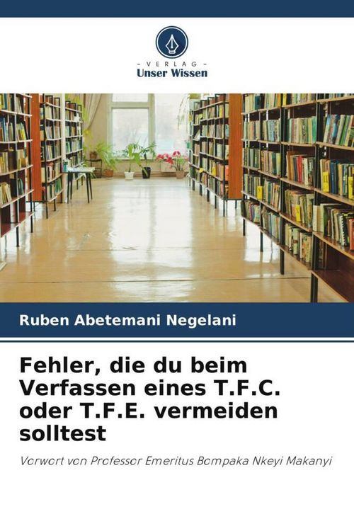 Produktbild: Fehler, die du beim Verfassen eines T.F.C. oder T.F.E. vermeiden solltest