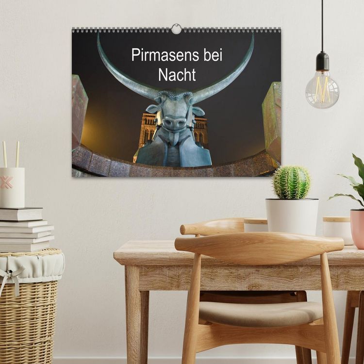Produktbild: Pirmasens bei Nacht (Wandkalender 2026 DIN A3 quer), CALVENDO Monatskalender