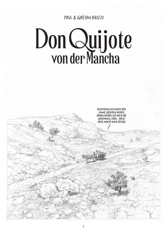 Produktbild: Don Quijote von der Mancha (Graphic Novel)