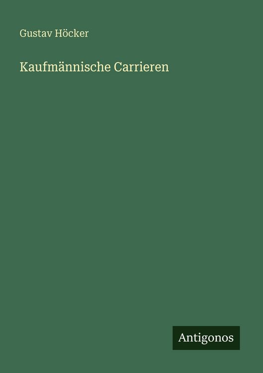 Produktbild: Kaufm&auml;nnische Carrieren