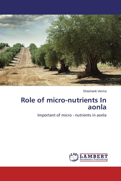 Produktbild: Role of micro-nutrients In aonla