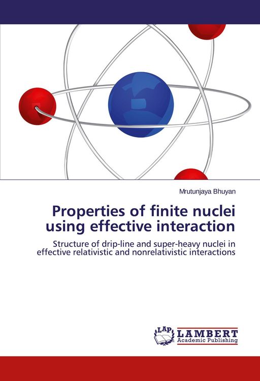 Produktbild: Properties of finite nuclei using effective interaction