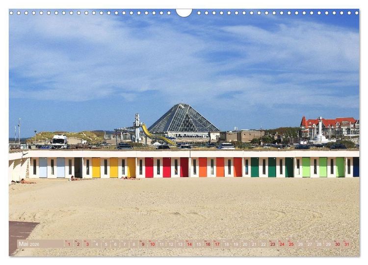 Produktbild: Le Touquet-Paris-Plage - Perle der franz&ouml;sischen Opalk&uuml;ste (Wandkalender 2026 DIN A3 quer), CALVENDO Monatskalender