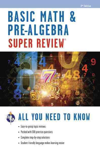 Produktbild: Basic Math & Pre-Algebra Super Review