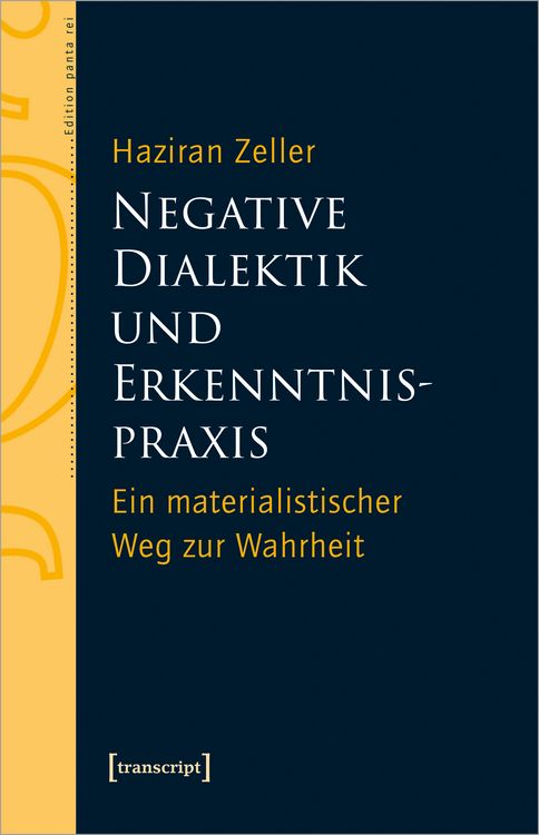 Produktbild: Negative Dialektik und Erkenntnispraxis