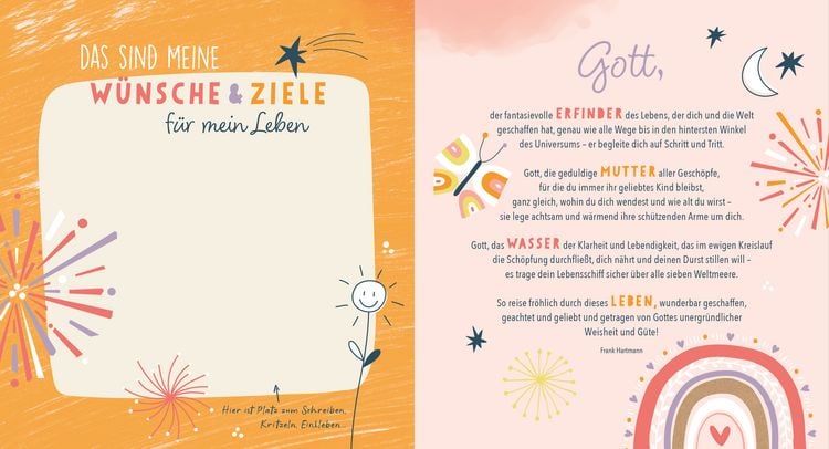 Produktbild: Meine Erstkommunion Erinnerungsalbum Floral