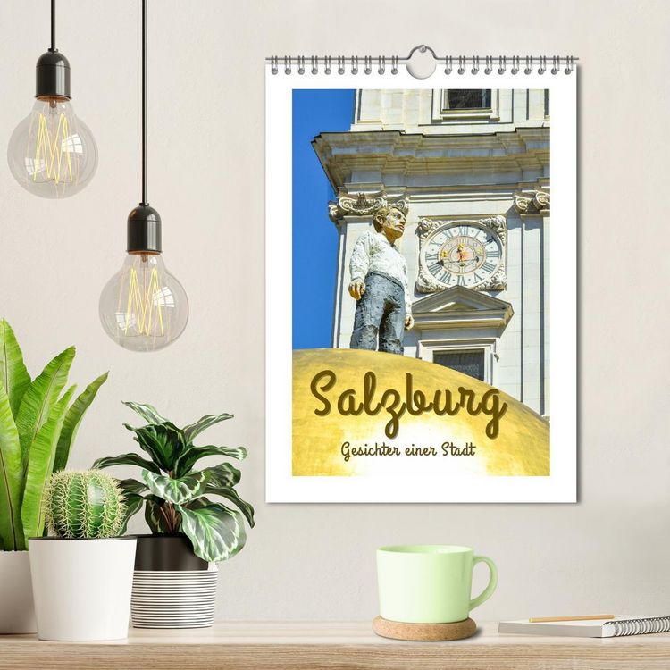 Produktbild: Salzburg - Gesichter einer Stadt (Wandkalender 2026 DIN A4 hoch), CALVENDO Monatskalender