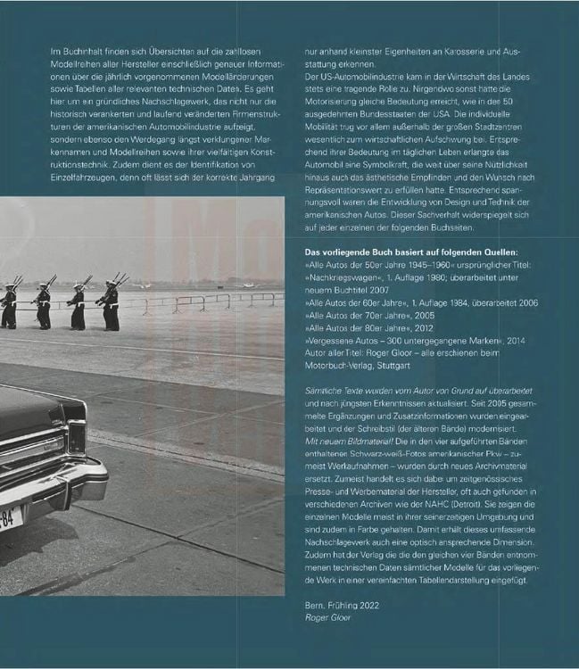 Produktbild: Amerikanische Autos 1945-1990