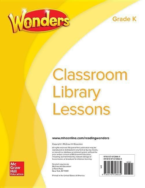 Produktbild: Wonders Classroom Library Lessons, Grade K